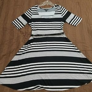 Flattering flowy dress